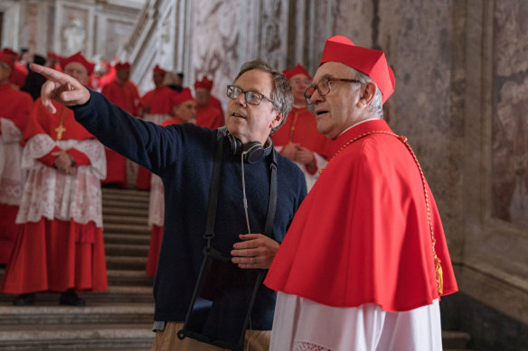 Fernando Meirelles directs Jonathan Pryce.