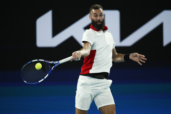 Benoit Paire blamed his time in quarantine in Australia for his first-round loss at the Australian Open.