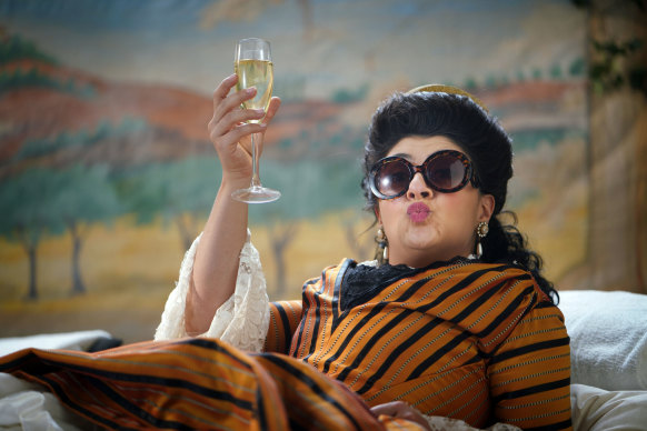 Drunk History, Susie Youssef as Nellie Melba.
