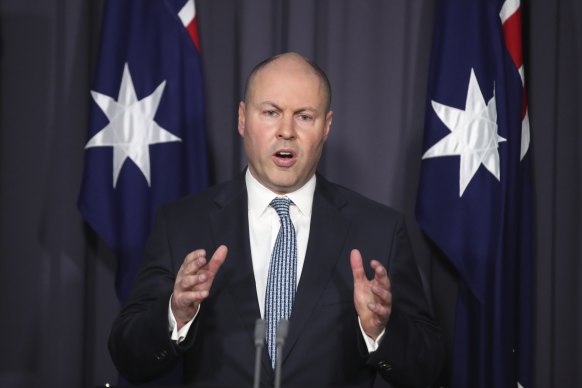 Treasurer Josh Frydenberg.