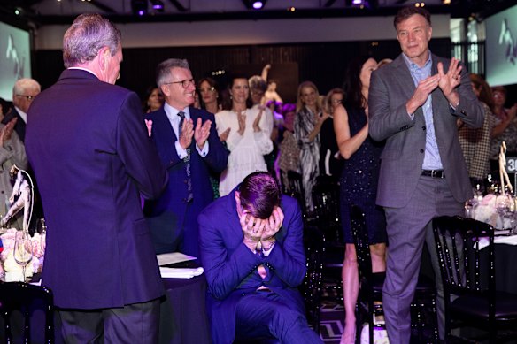 “I am incredibly touched and moved,” McAllister said. 