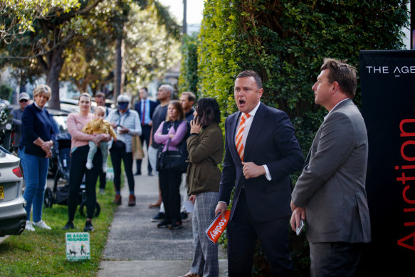 The Queens Park house drew 15 registered bidders on auction day.