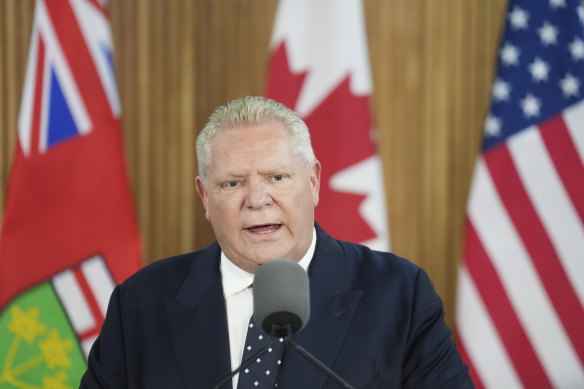 Ontario Premier Doug Ford is ripping up his province’s contract with Starlink.