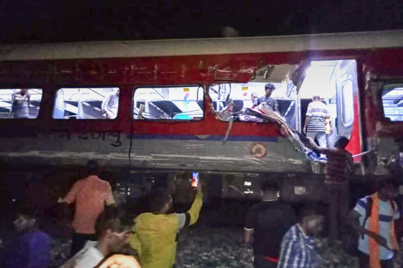 More than 200 people were killed in the train derailment in eastern India.