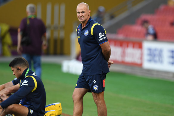 Eels coach Brad Arthur.