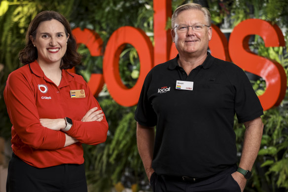 Leah Weckert will take over as CEO of Coles Group from Steven Cain on May 1.