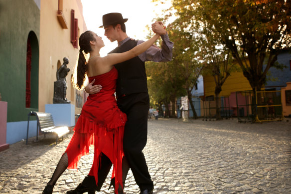 Tango originated in Argentina before being exported across the world, and is popular in Australia.