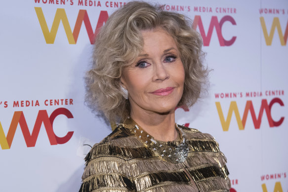 Jane Fonda, pictured in 2018, has been diagnosed with cancer.