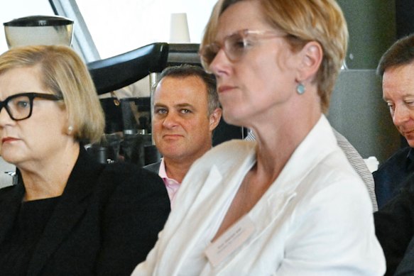 Wilson discovered that Liberal voters lost to the teals were the hardest to regain. Daniel and Wilson at an election event. 