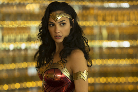 Gal Gadot in Wonder Woman 1984, which is likely to be Roadshow's final Warner Bros release.