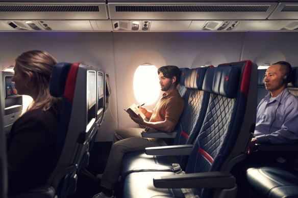 Comfort+ gives you 10 centimetres more legroom than standard economy class.