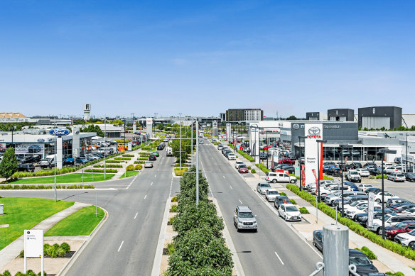 Zagame Automotive is about to join the car dealership precinct at Essendon Fields.