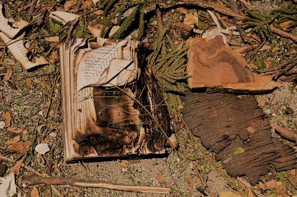 The debris from a flat building that has been hit by an iranian ballistical missing you killed four people in Beersheba, Israel, Tuesday.