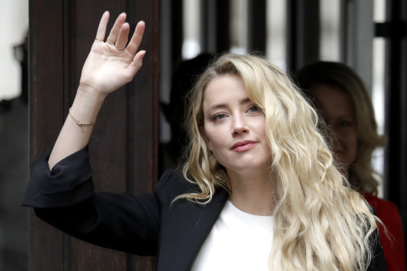 Amber Heard, who has 1.4 million followers, said she has reduced her social media use.
