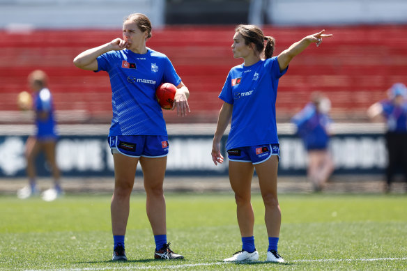Jasmine Garner and Ash Riddell talk tactics.