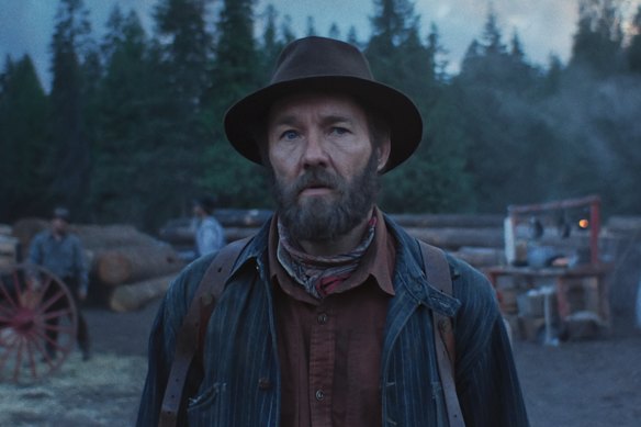 Joel Edgerton in Train Dreams.