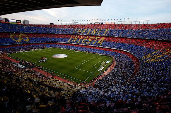 Barcelona’s Camp Nou has also been mooted as a venue for “R360”.