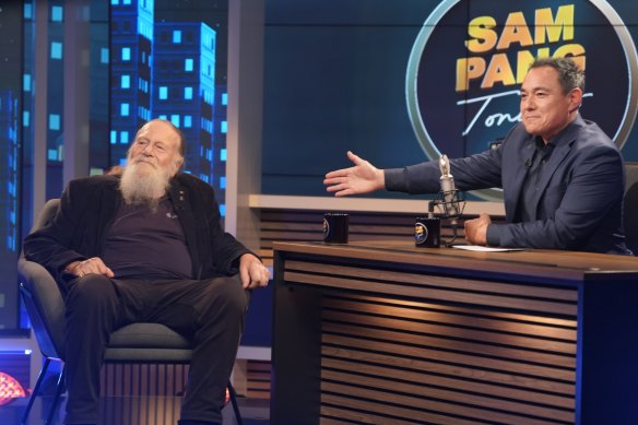 Actor Jack Thompson was Pang’s first guest.