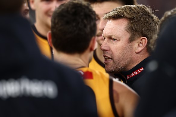 Hawks coach Sam Mitchell.