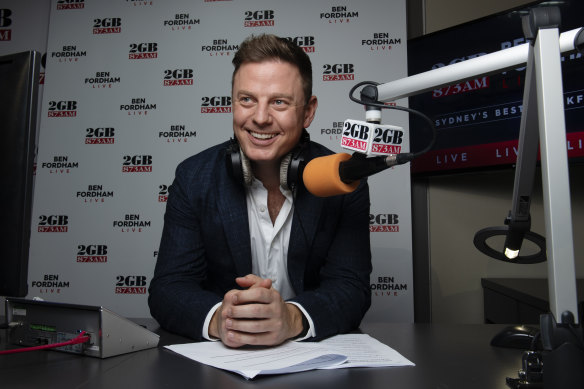 2GB breakfast host Ben Fordham.