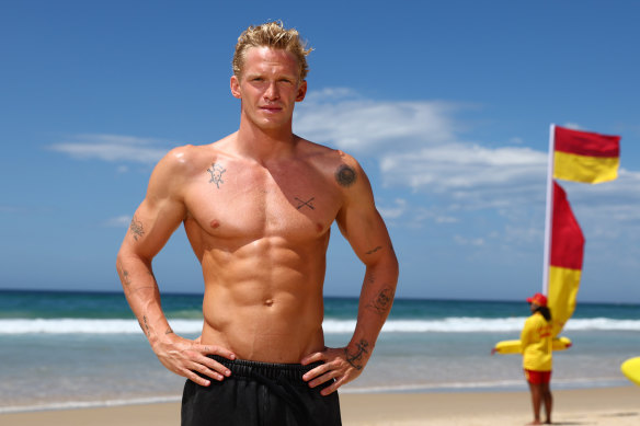 Cody Simpson on the Gold Coast this week ahead of the Australian Swimming Championships.