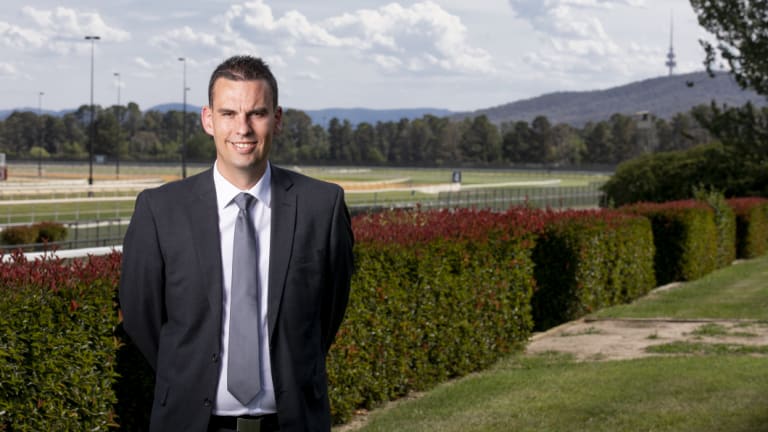 New Canberra Racing Club boss Andrew Clark. 