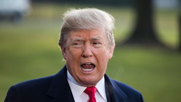 US President Donald Trump.
