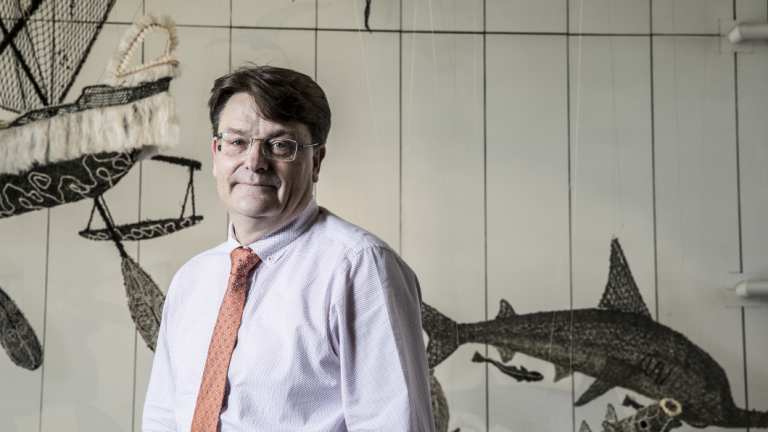 National Martime Museum Director Kevin Sumption.
