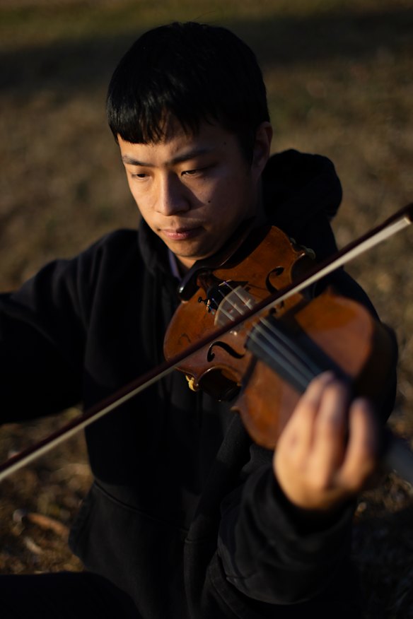 After joining the dance company Shen Yun Performing Arts as a student musician, Eugene Liu played in 200 shows but never received more than $US300 in monthly pay.  