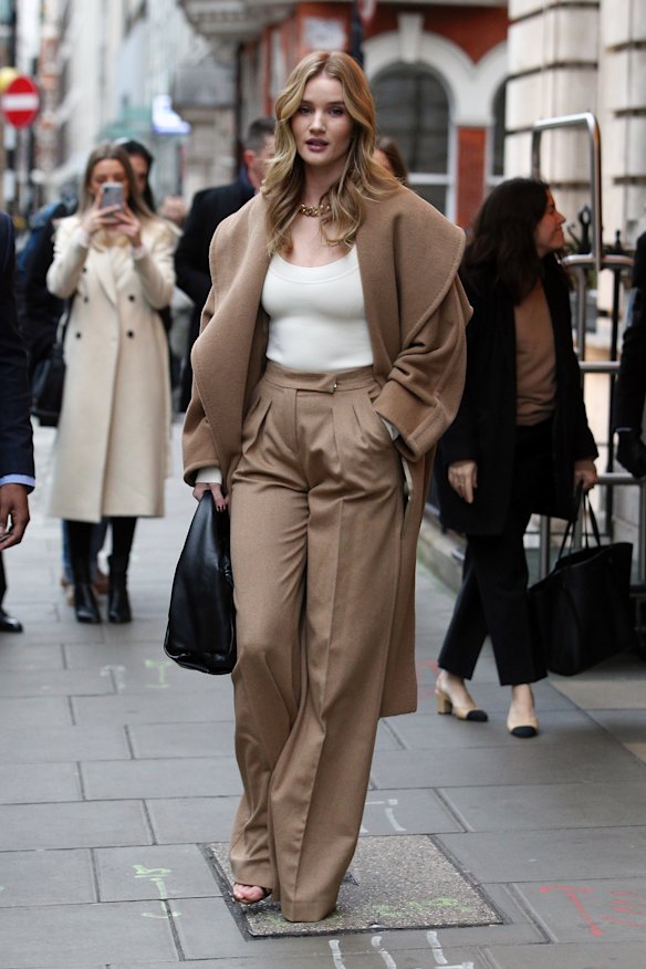 Eleanor admires Rosie  Huntington-Whiteley’s chic  and polished look.