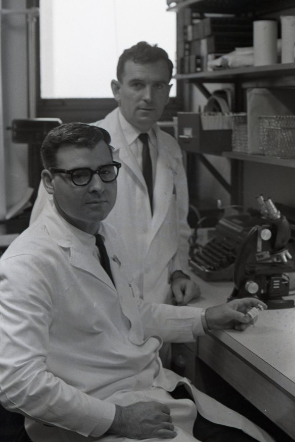 Vincent Freda (left) and John Gorman.