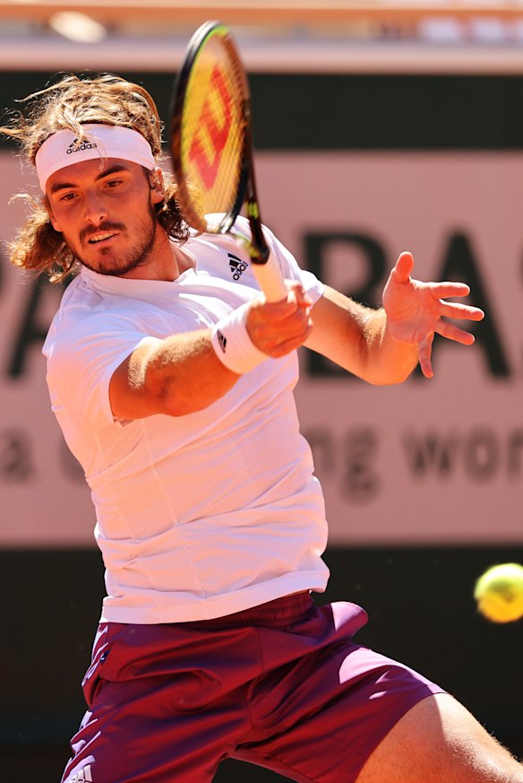 Greek star Stefanos Tsitsipas voiced concerns about coronavirus vaccines. 