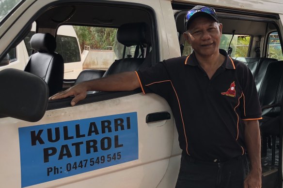 Thomas King has managed the Kullari Patrol for five years and has 'seen it all' on the streets of Broome.