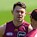 Lachie Neale a training on Tuesday.