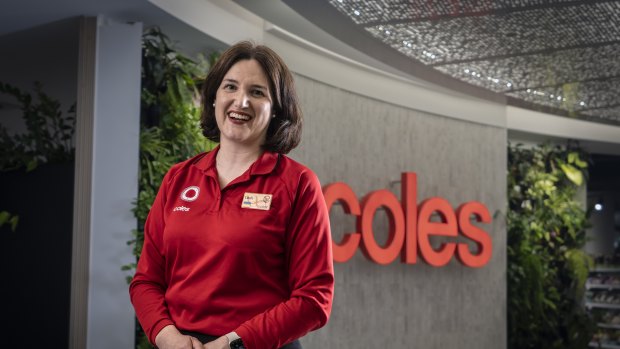 Leah Weckert will become head of Coles after Steven Cain’s retirement in May.