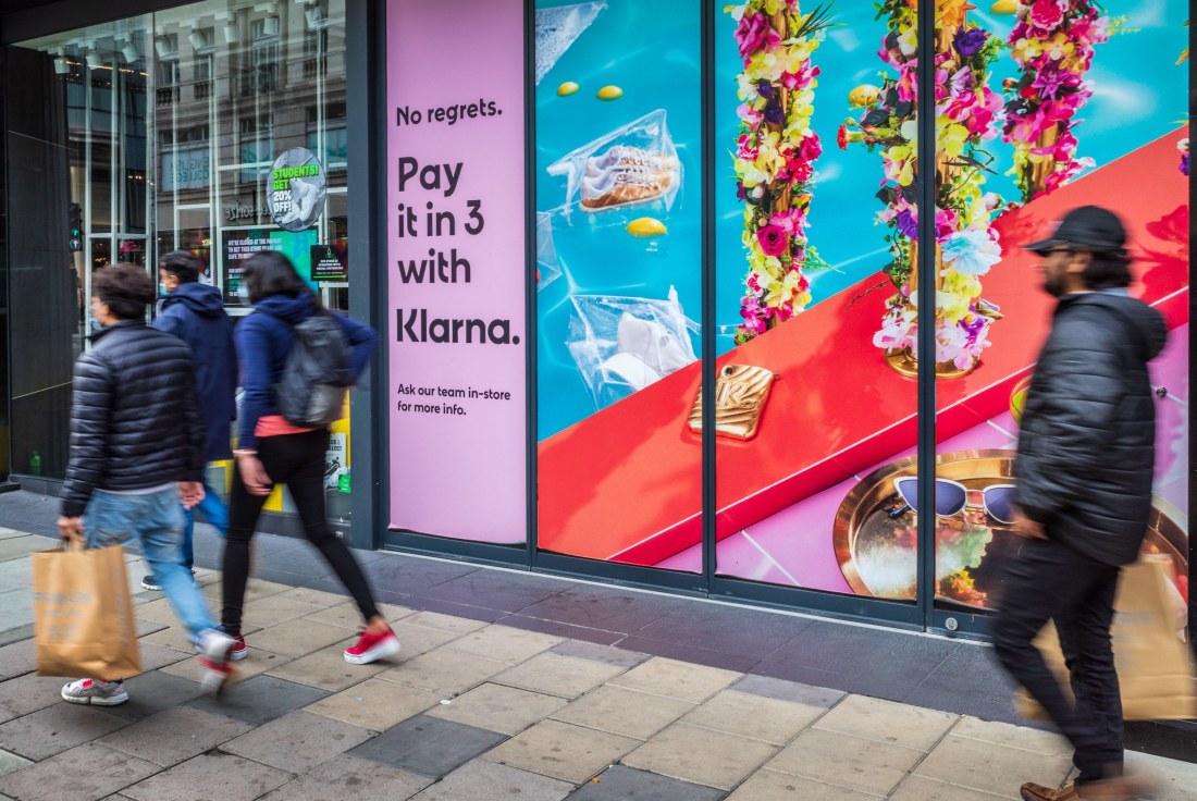 Buy now pay later shoe stores outlet