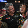 Ivan Cleary and Jarome Luai.