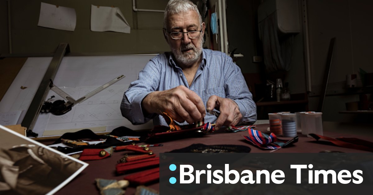 Anzac Day: War medal master still on duty after 40 years - Vimarsana News