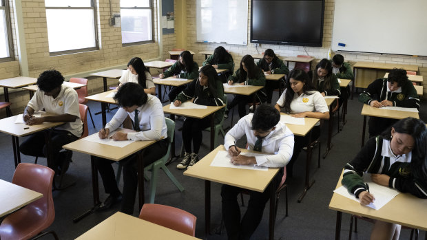 Senior high school students 