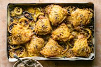 Chicken for lemon lovers with tarator.
