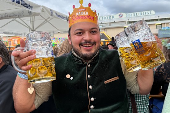 Louis Shirmer is still a fan of traditional beer.