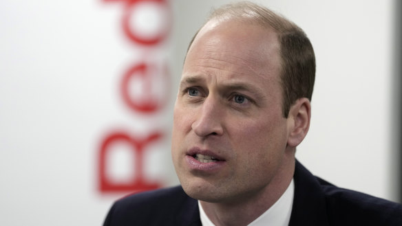 LONDON, ENGLAND - FEBRUARY 20: Prince William, The Prince of Wales, listens as he visits the British Red Cross at British Red Cross HQ on February 20, 2024 in London, England. The Prince of Wales undertakes engagements which recognise the human suffering caused by the ongoing at British Red Cross HQ on February 20, 2024 in London, England. The Prince of Wales undertakes engagements which recognise the human suffering caused by the ongoing war in the Middle East and the subsequent conflict in Gaza, as well as the rise of antisemitism around the world. The Red Cross are providing humanitarian aid in the region via the Red Cross Red Crescent Movement, including Magen David Adom in Israel and the Palestine Red Crescent Society. (Photo by Kin Cheung - WPA Pool/Getty Images)