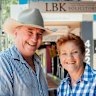 Pauline Hanson and Barnaby Joyce in Tamworth, December 8, 2025.