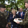 War and piece (of cake) as US army replaces sweet swiped during WWII