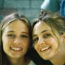 Annie Farmer, left, and her sister Maria Farmer, right, who went to the police about Jeffrey Epstein in 1996.