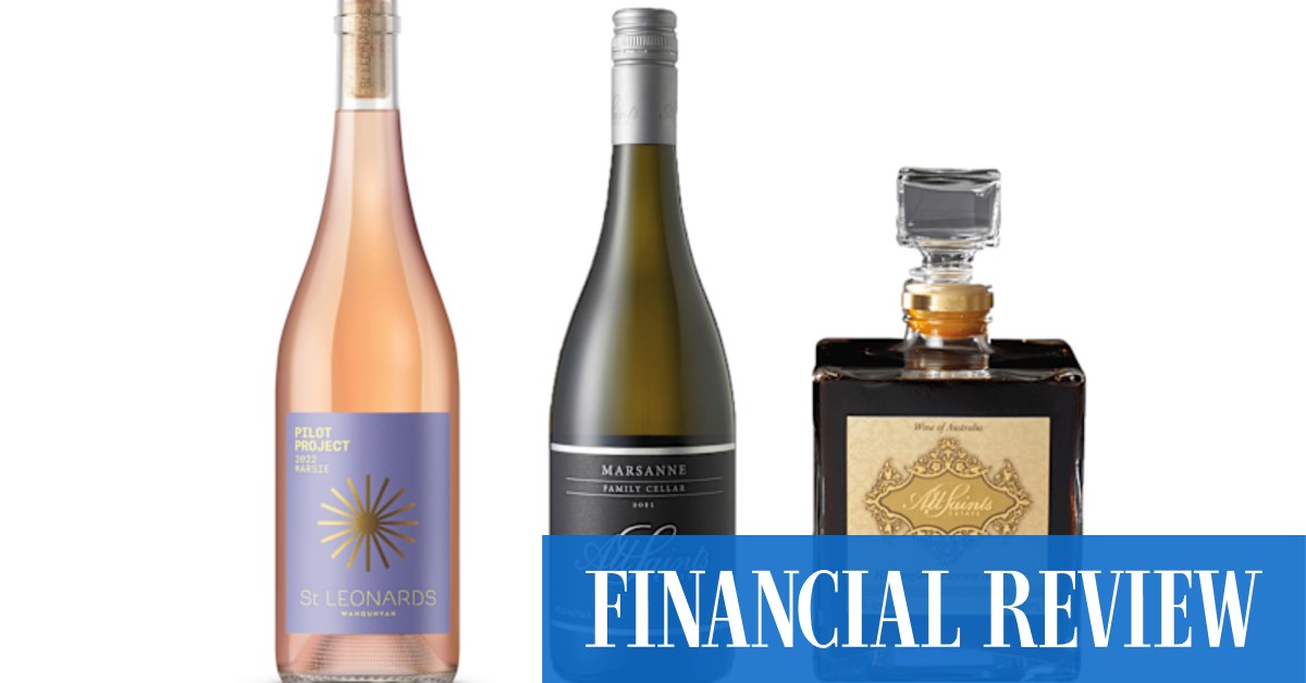New wines from Brown family vineyards reviewed: St Leonards Pilot Project Marsie, All Saints Family Cellar Marsanne, All Saints Museum Muscat - Vimarsana News