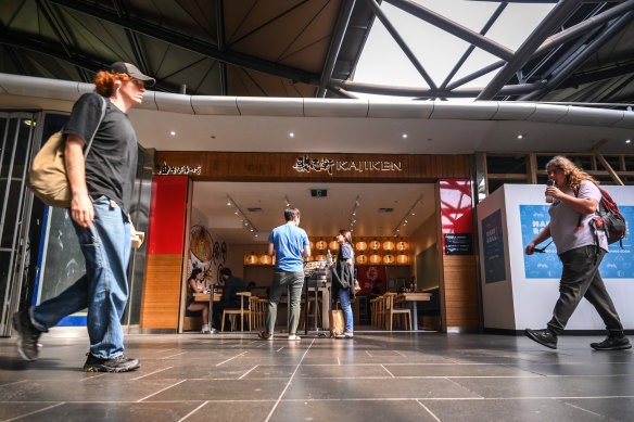 Kajiken has more than 100 venues worldwide, but this is its first in Melbourne.