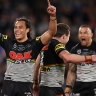 Jarome Luai and senior NRL stars have backed down from threats to delay kick-off in trial matches and cover NRL logos.