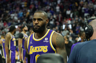 LeBron James is in the NBA’s health and safety protocols.