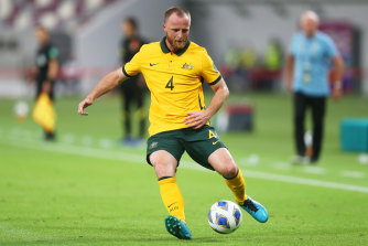 Rhyan Grant scored his first international goal in the Socceroos’ win over Vietnam.